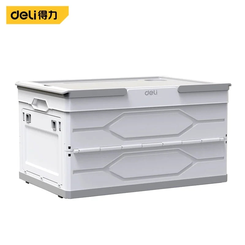 Deli 55L Folding Storage Box (Single Layer)