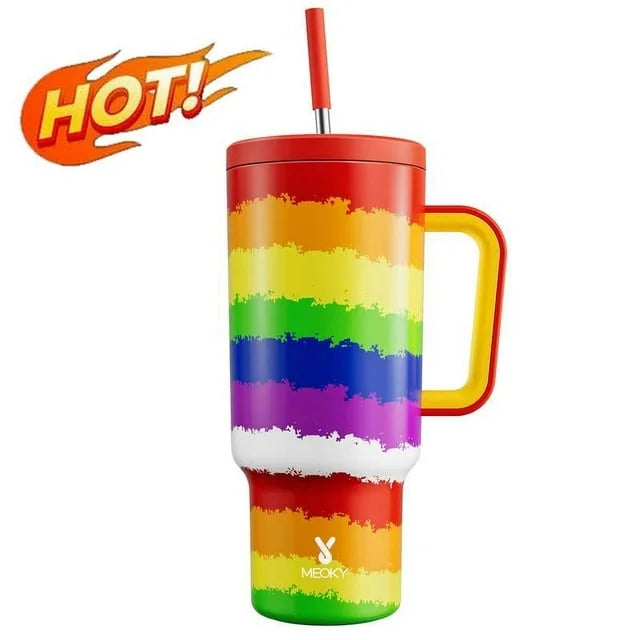 VUSIGN 40 oz Tumbler, Stainless Steel Vacuum Insulated Tumbler